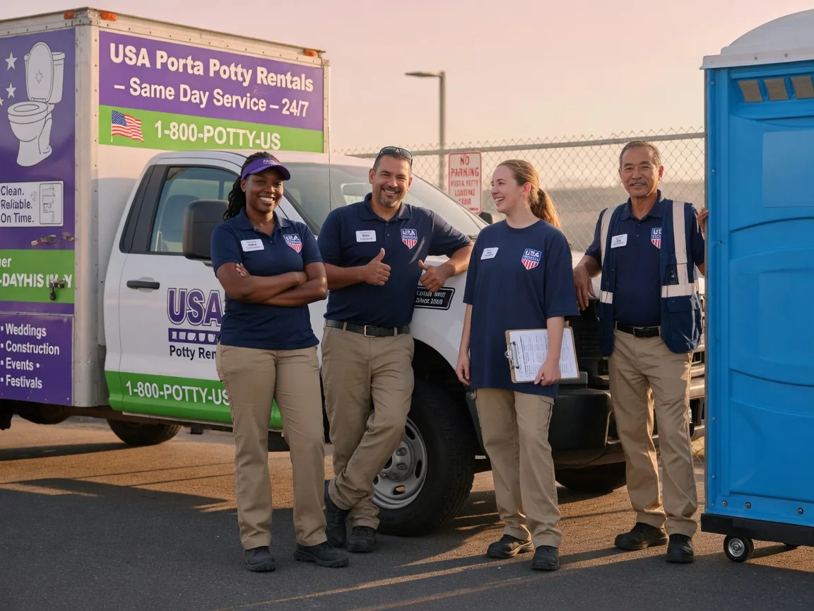 Porta Potty Rental company in Pickering, MO